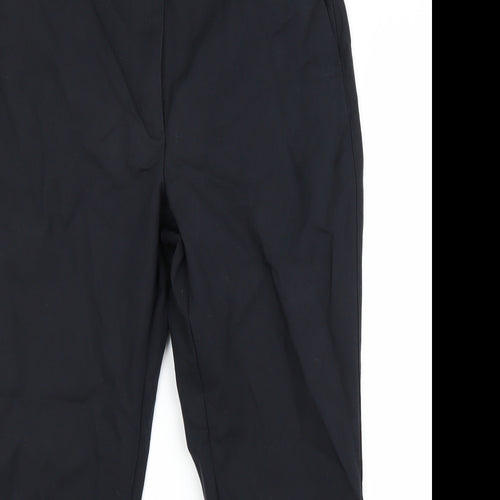 Marks and Spencer Womens Black   Trousers  Size 16 L25 in