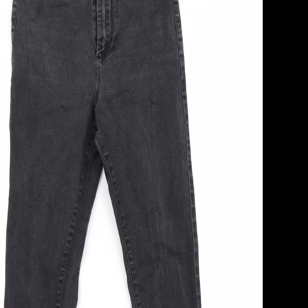 Primark Womens Black  Denim Skinny Jeans Size 12 L27 in