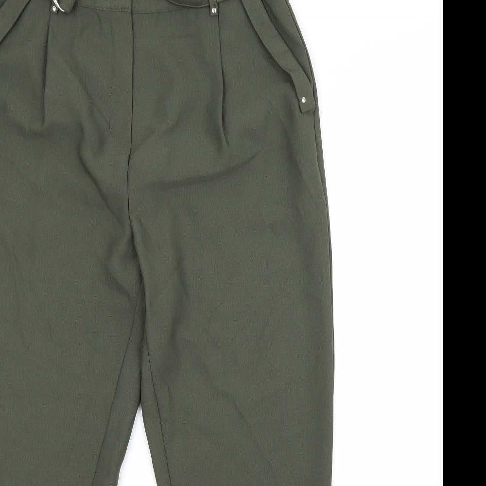 F&F Womens Green   Trousers  Size 12 L27 in