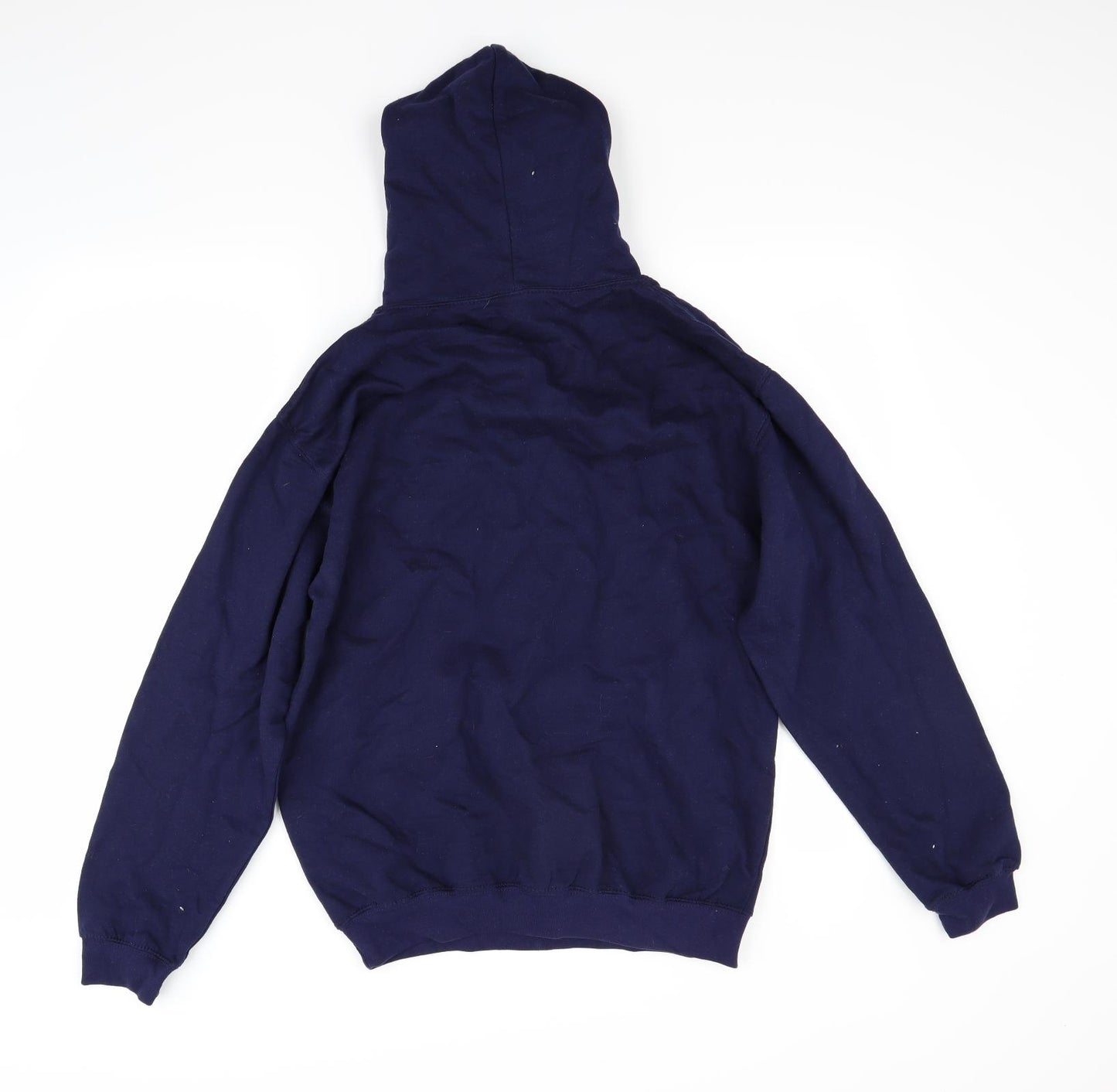 Just Hoods Mens Blue   Pullover Hoodie Size M