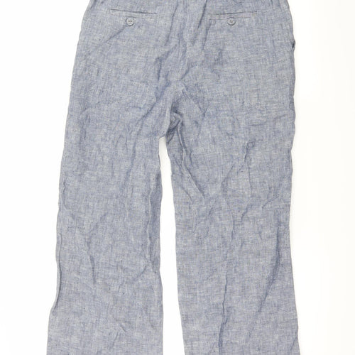 TU Womens Blue   Trousers  Size 10 L27 in