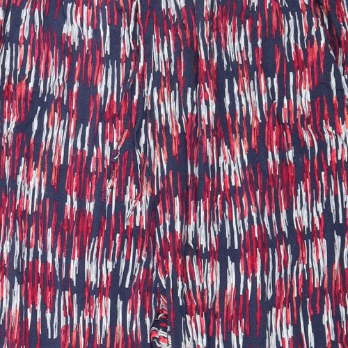 Blue Chameleon Womens Blue Geometric  Harem Trousers Size XL L25 in