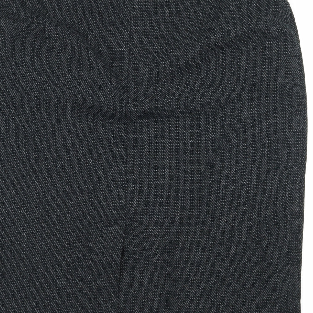 Klass Collection Womens Grey   Straight & Pencil Skirt Size 16