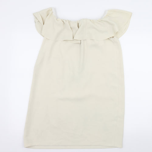 Preworn Womens Ivory  Rayon Shift  Size 14