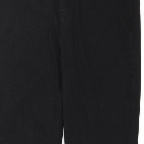 Uniqlo Womens Black  Denim Trousers  Size XL L29 in