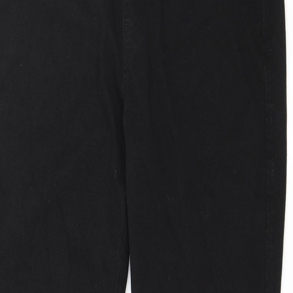 Uniqlo Womens Black  Denim Trousers  Size XL L29 in