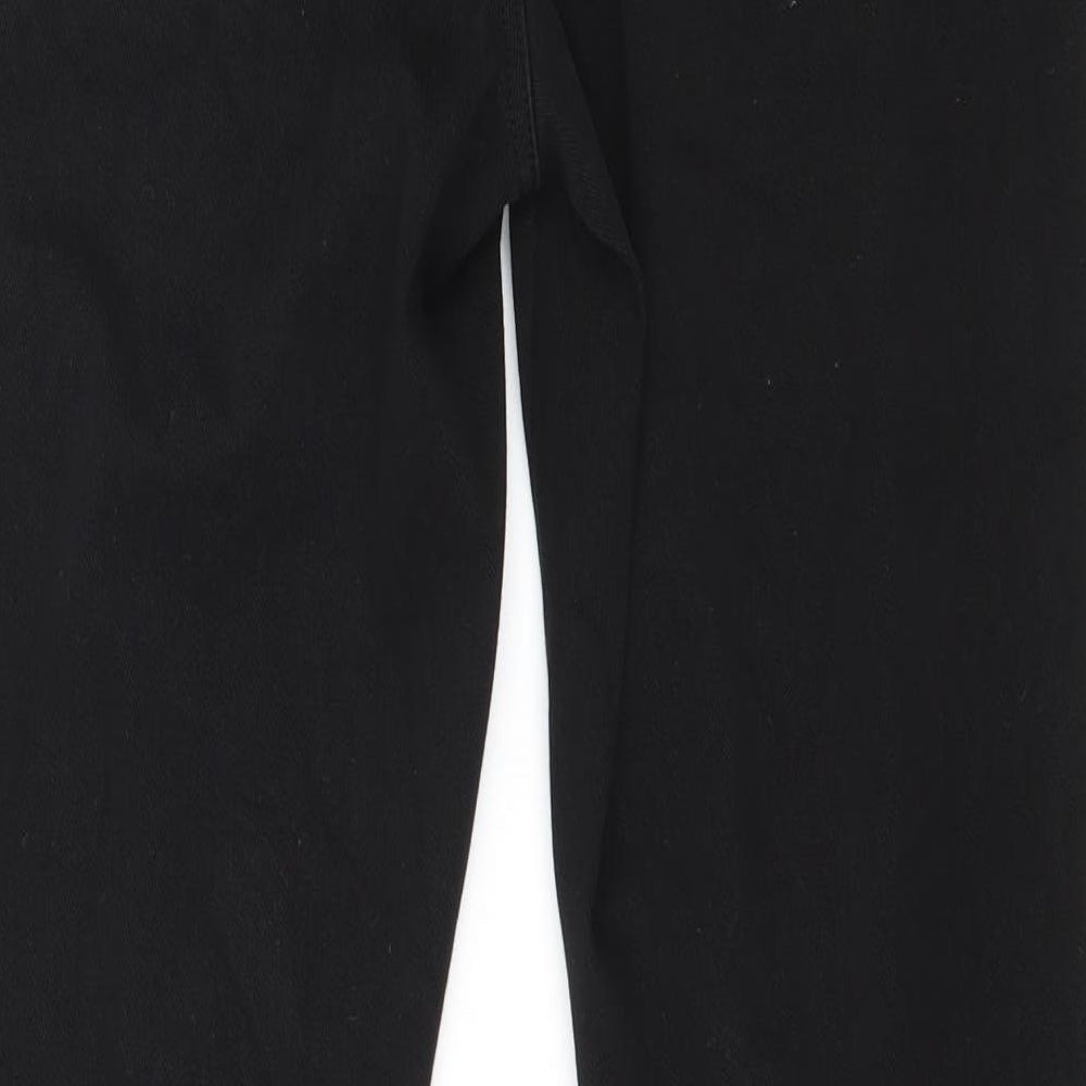 Uniqlo Womens Black  Denim Trousers  Size XL L29 in