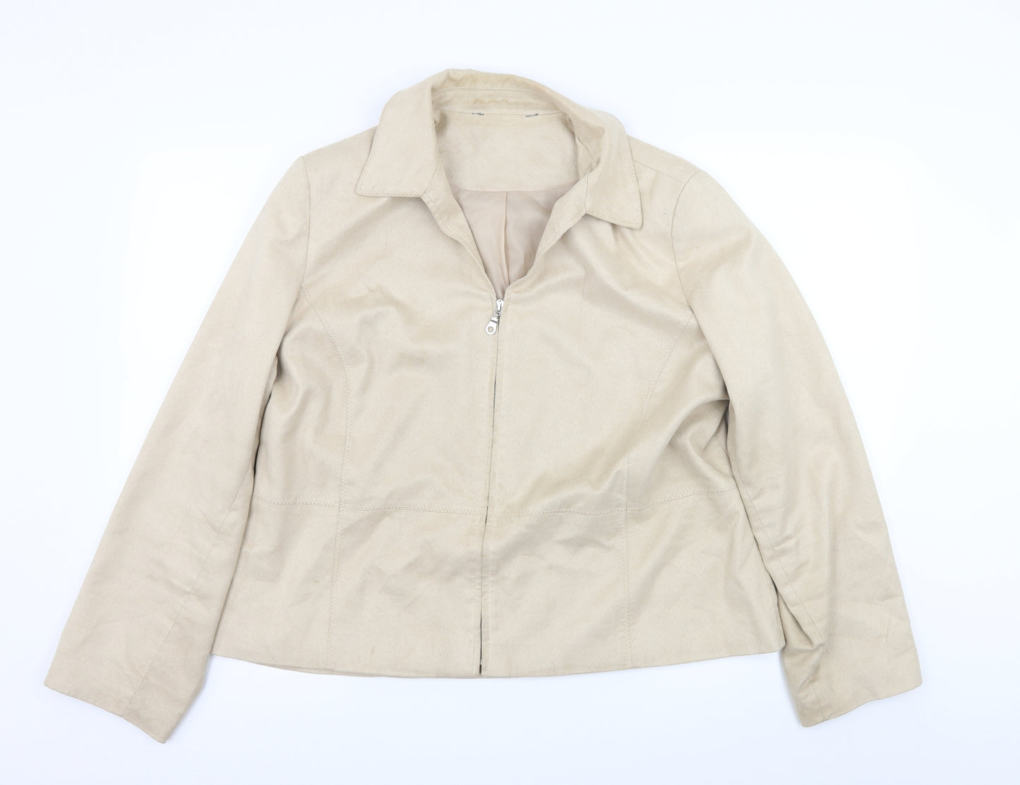 BHS Womens Beige   Jacket  Size 20