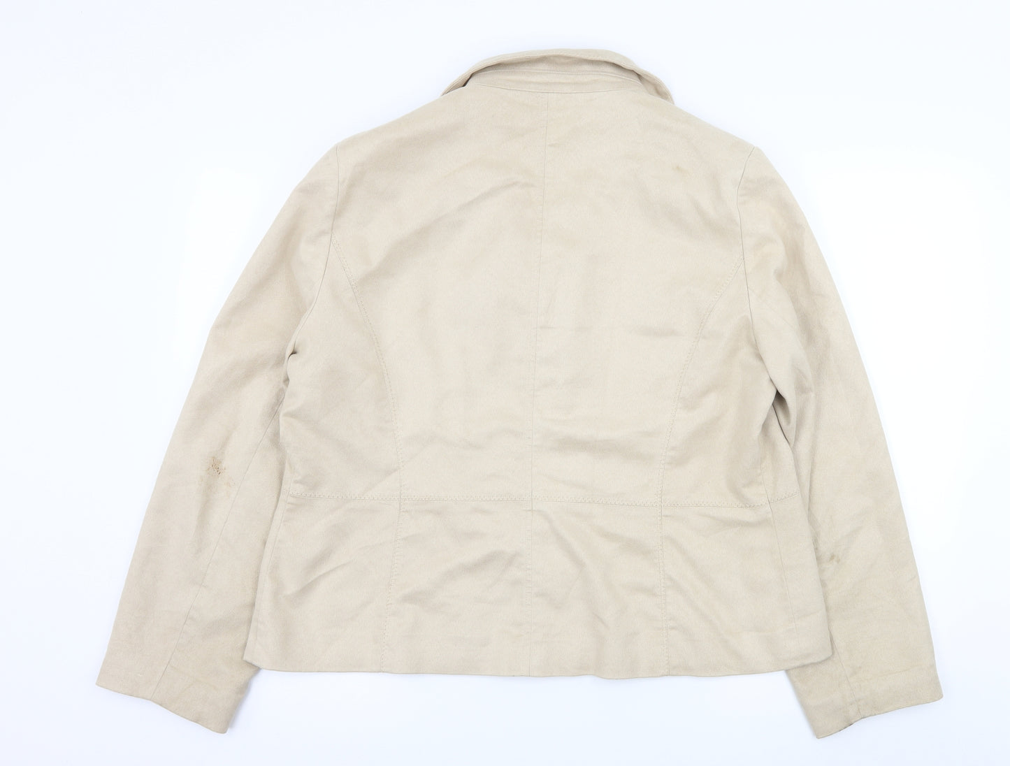 BHS Womens Beige   Jacket  Size 20