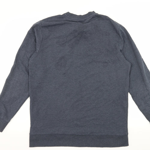 JACK & JONES Mens Beige Striped Jersey Pullover Sweatshirt Size XL