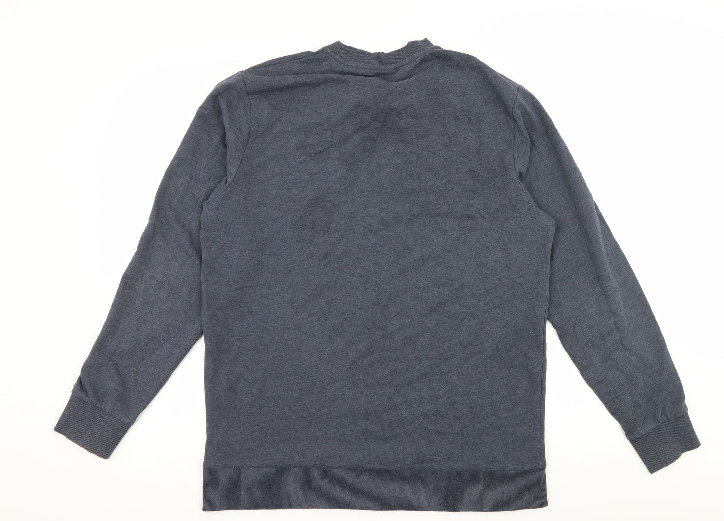 JACK & JONES Mens Beige Striped Jersey Pullover Sweatshirt Size XL