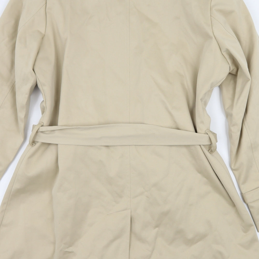 For Women Womens Beige   Overcoat Coat Size 14