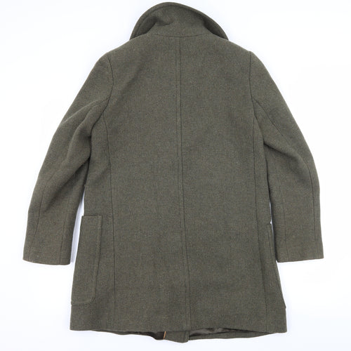 Marks and Spencer Womens Green   Overcoat Coat Size 12