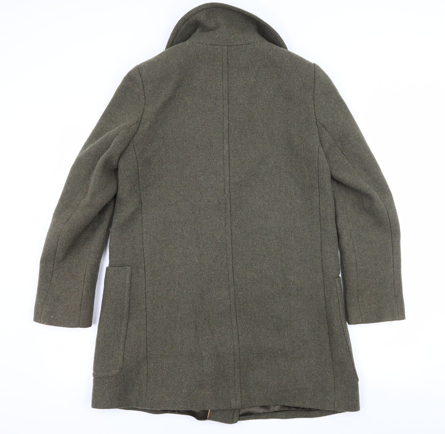 Marks and Spencer Womens Green   Overcoat Coat Size 12