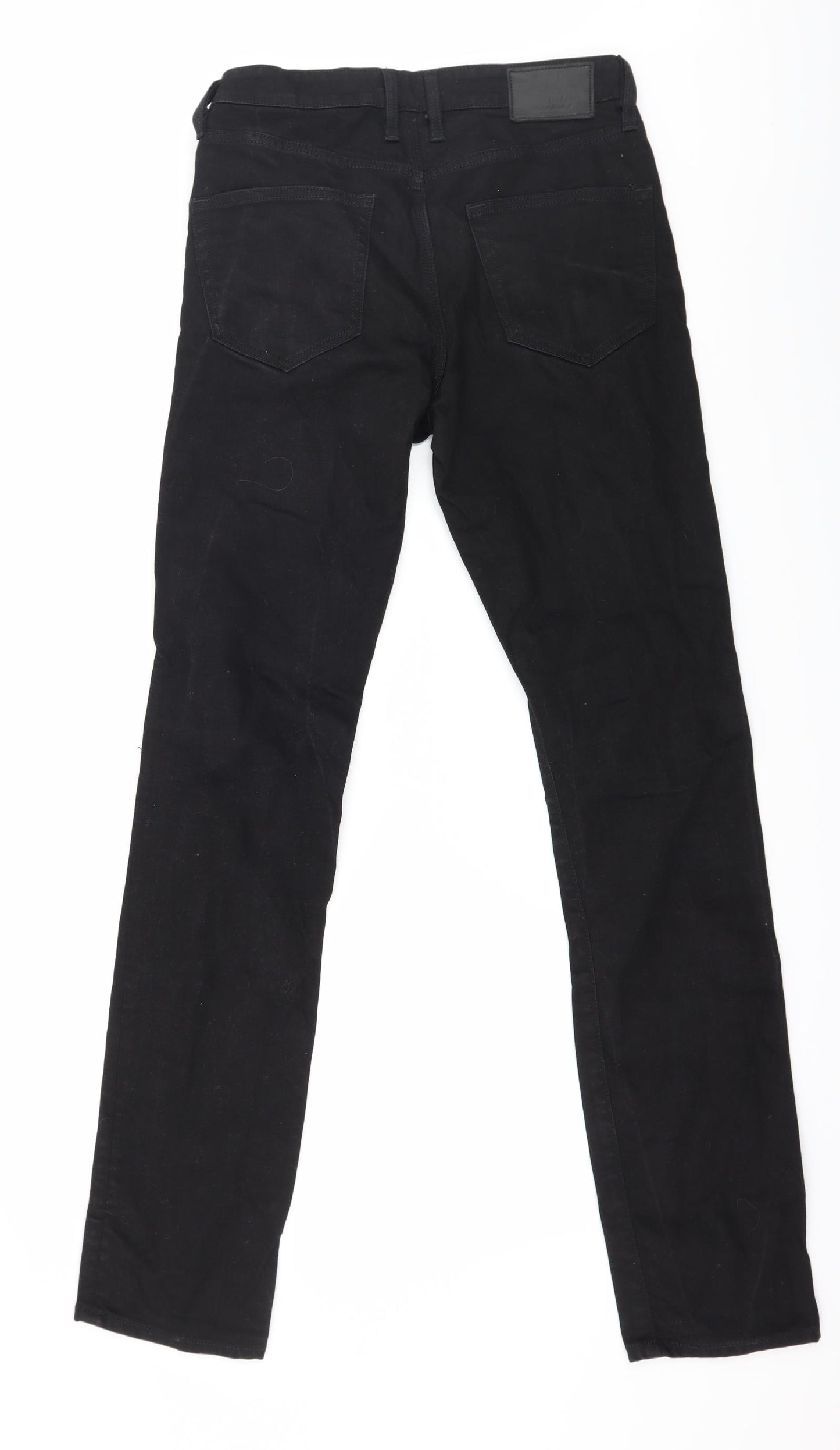 River Island Mens Black  Denim Skinny Jeans Size 30 in L34 in