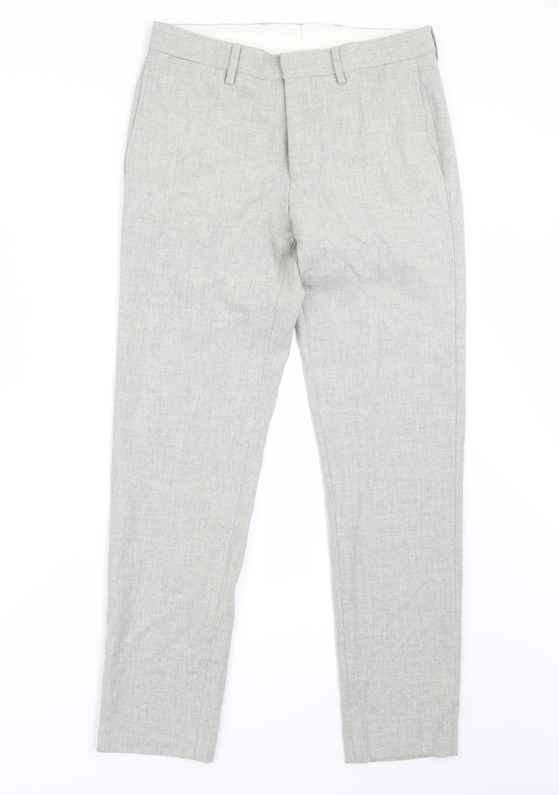 ASOS Mens Grey   Trousers  Size 28 L30 in