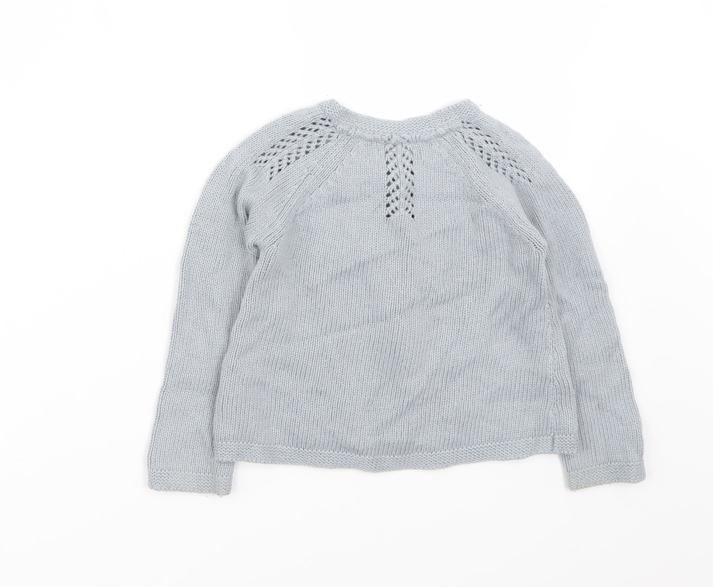 Baby Boden Girls Grey   Cardigan Jumper Size 2-3 Years