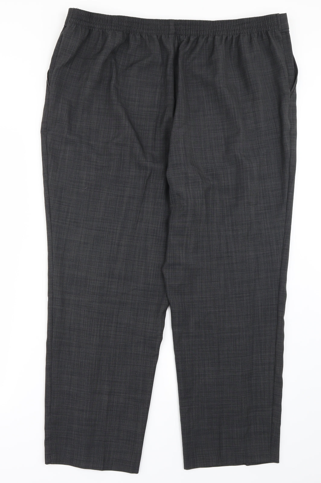 Marks and Spencer Womens Black   Trousers  Size 20 L26 in