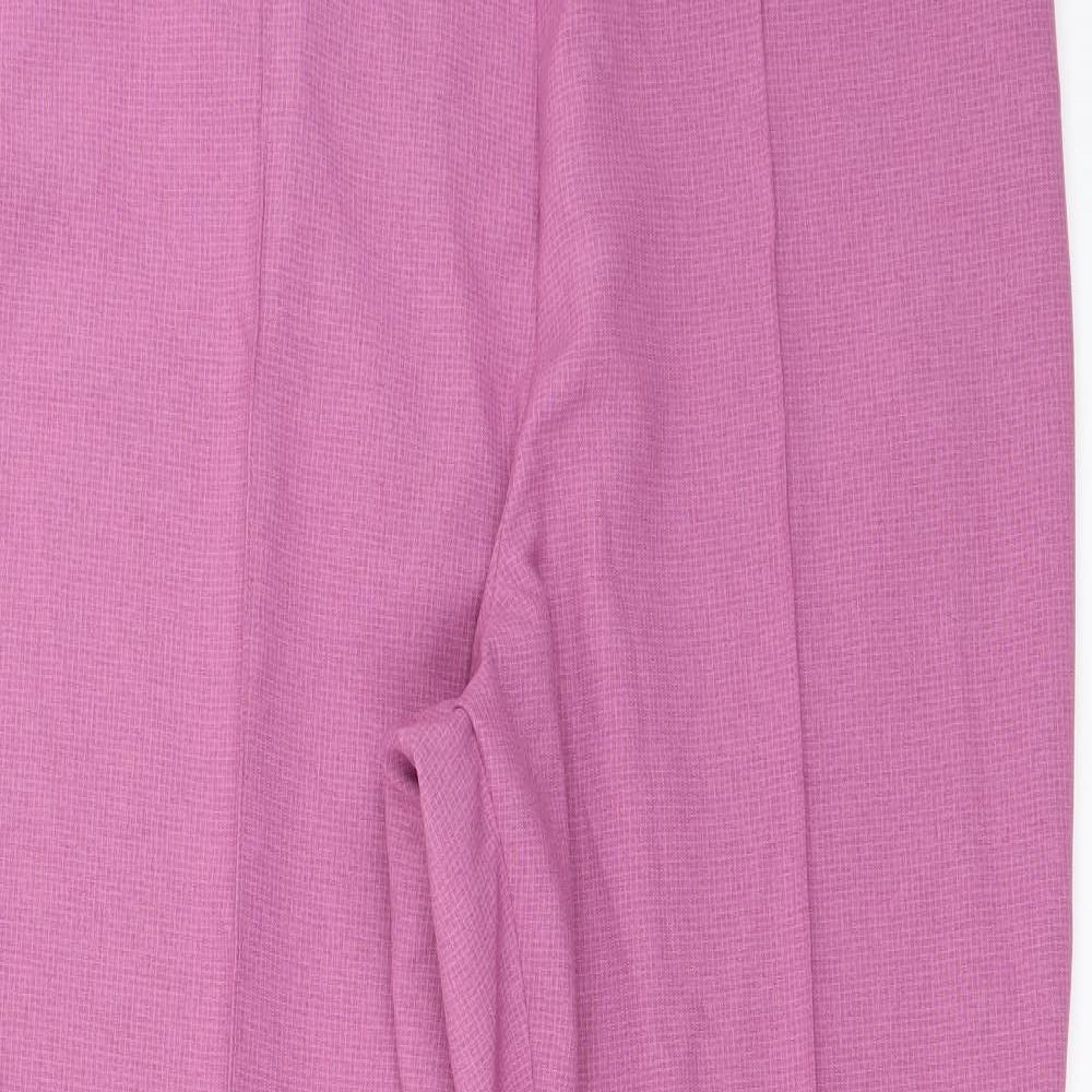 Marks and Spencer Womens Pink   Trousers  Size 18 L26 in