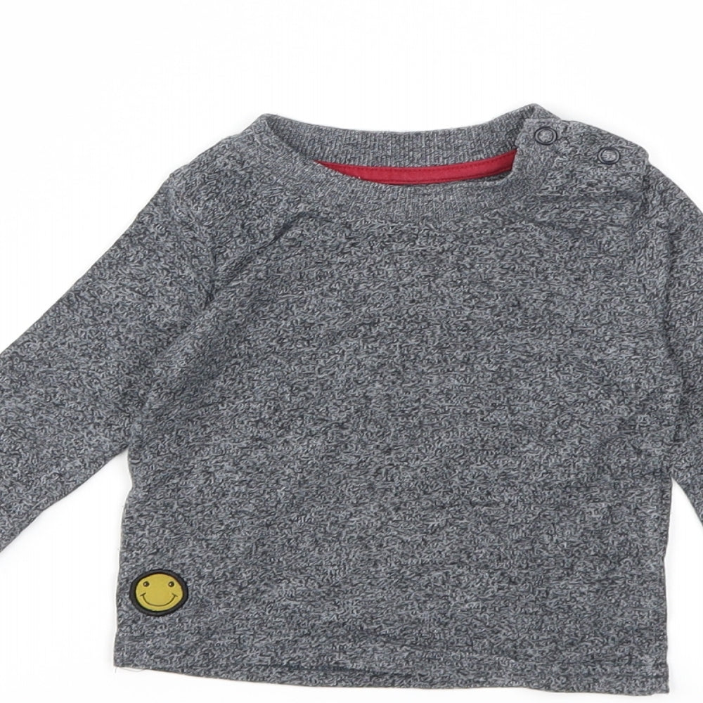 Primark Baby Grey   Basic T-Shirt Size 3-6 Months