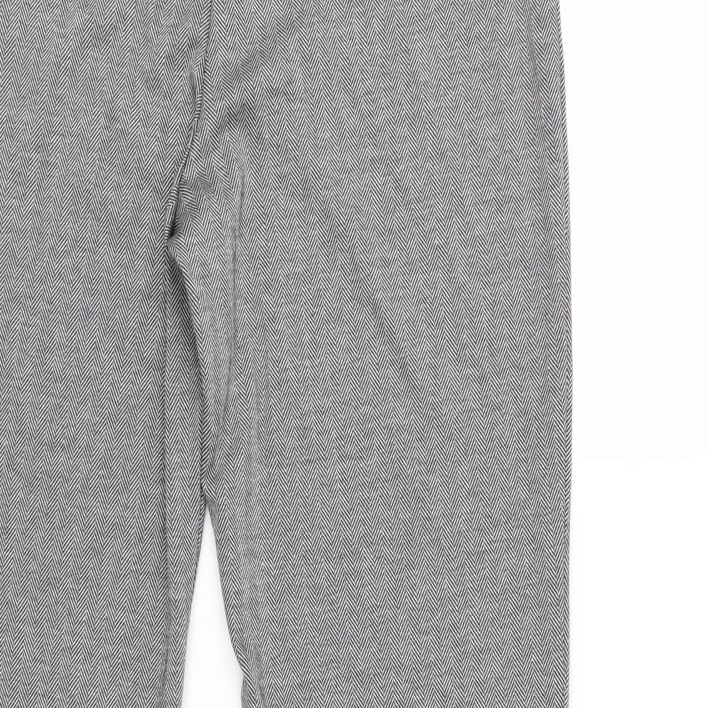 Marks and Spencer Womens Grey   Trousers  Size 10 L33 in