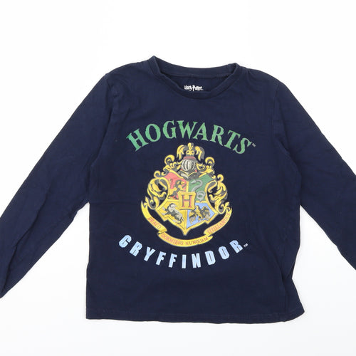 Character Boys Blue   Basic T-Shirt Size 8 Years  - Harry potter