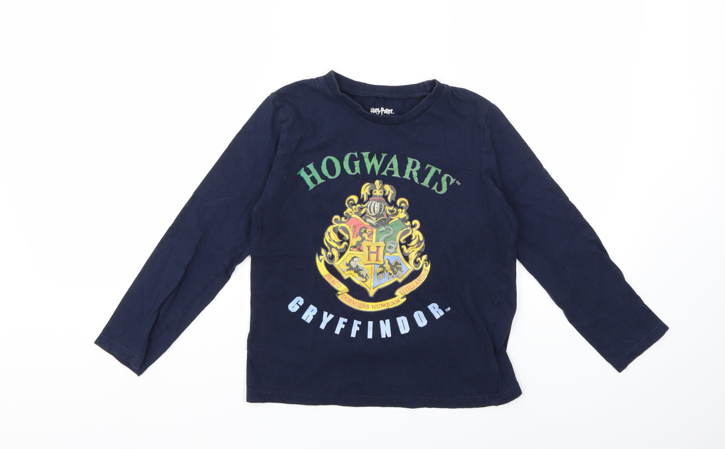 Character Boys Blue   Basic T-Shirt Size 8 Years  - Harry potter