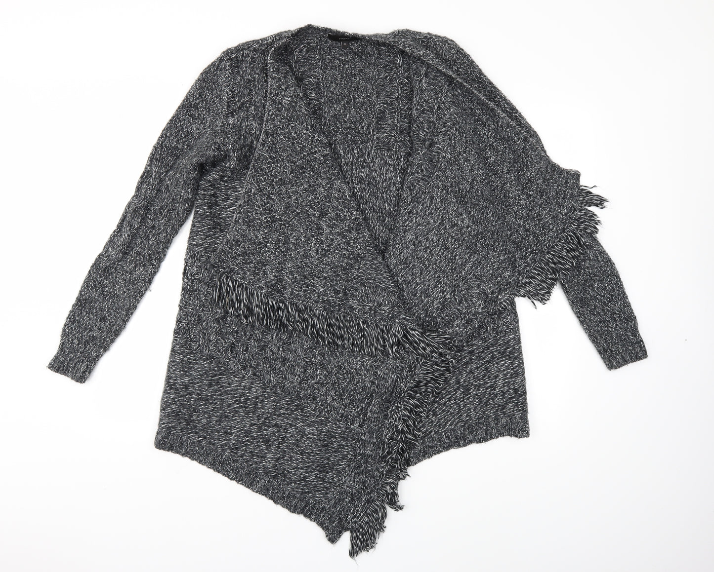 NEXT Womens Grey  Knit Cardigan Jumper Size XS