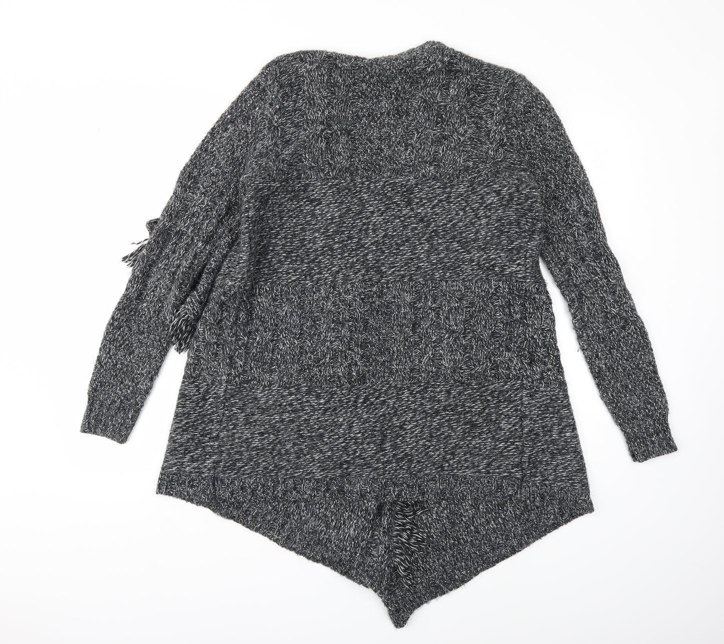 NEXT Womens Grey  Knit Cardigan Jumper Size XS