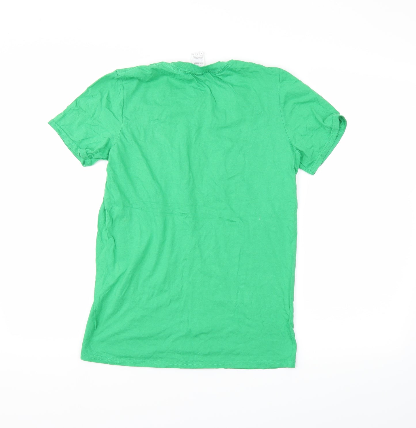 Gildan Mens Green    T-Shirt Size S  - sarcasm