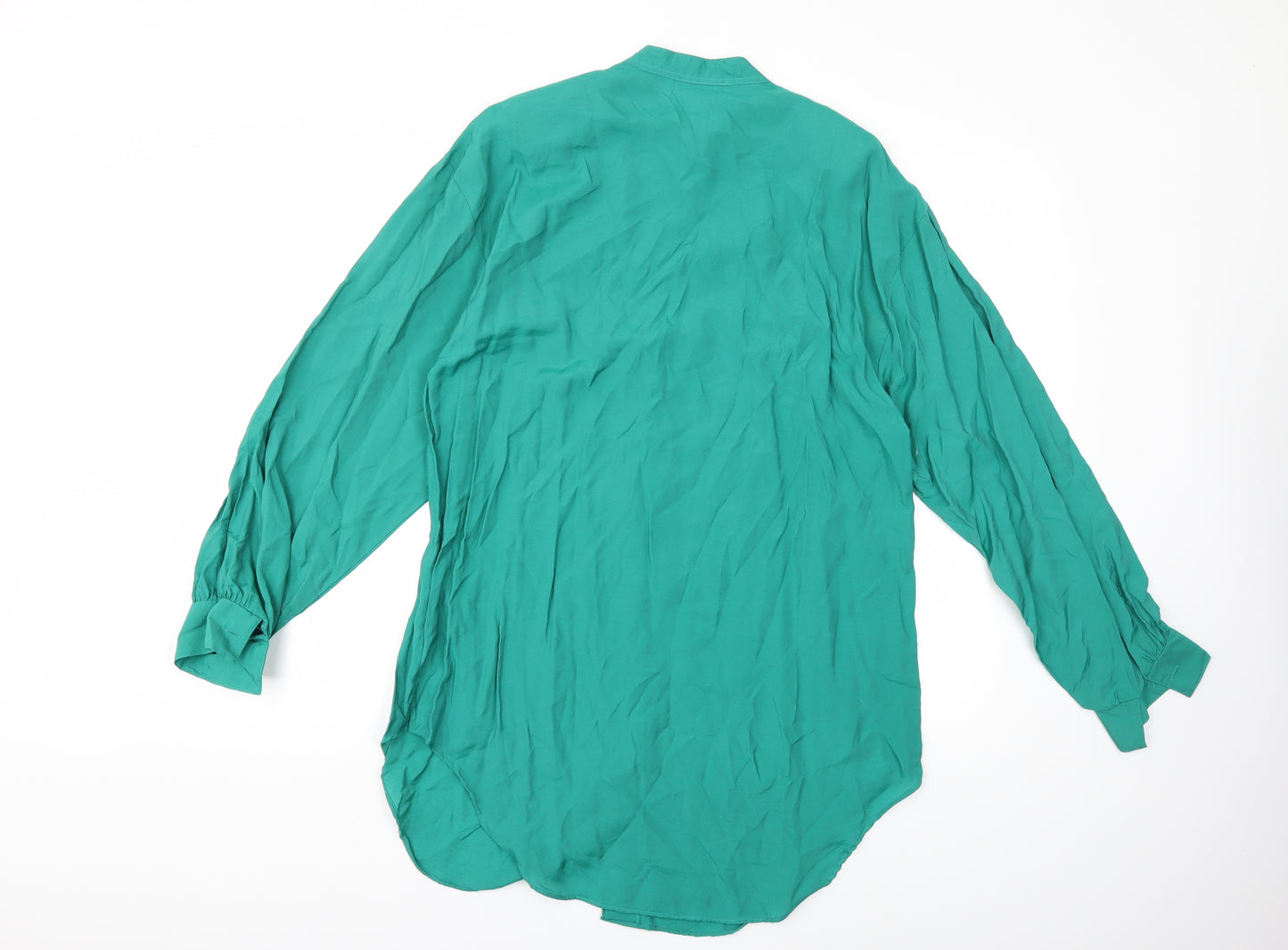 Damart Womens Green   Basic Button-Up Size 14