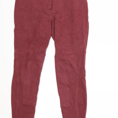 Preworn Womens Red   Trousers  Size 30 in L26 in
