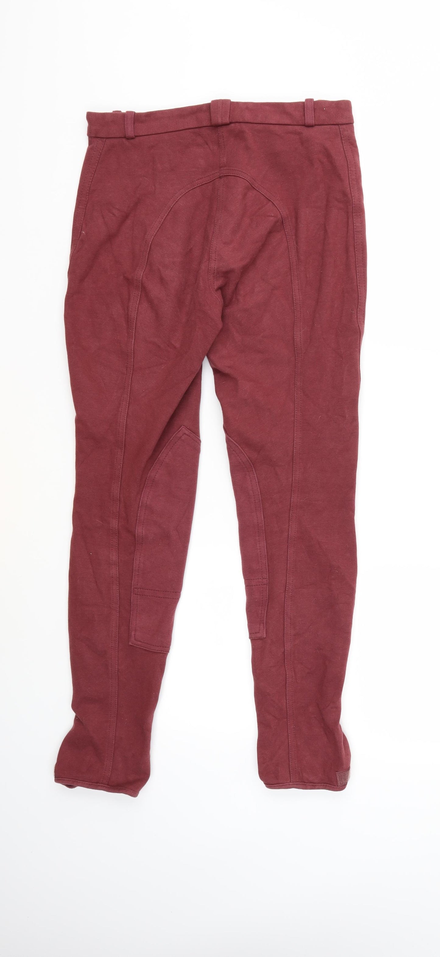 Preworn Womens Red   Trousers  Size 30 in L26 in