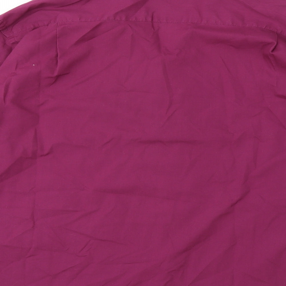 BHS Mens Pink    Dress Shirt Size 17