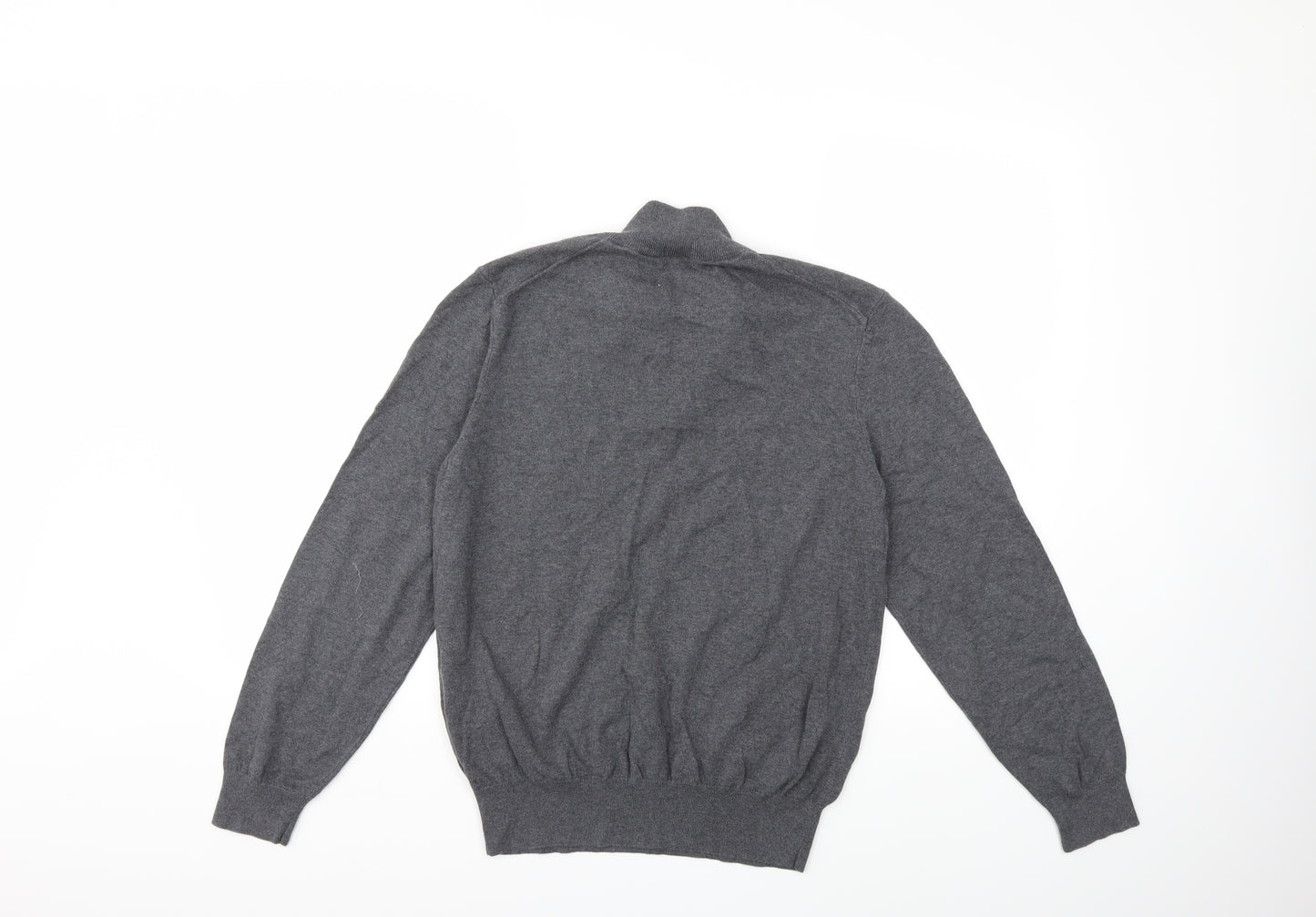 HUGO BOSS Mens Grey  Knit Pullover Jumper Size S