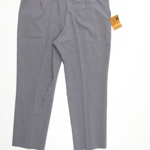 Farah Mens Grey   Trousers  Size 44 in L29 in