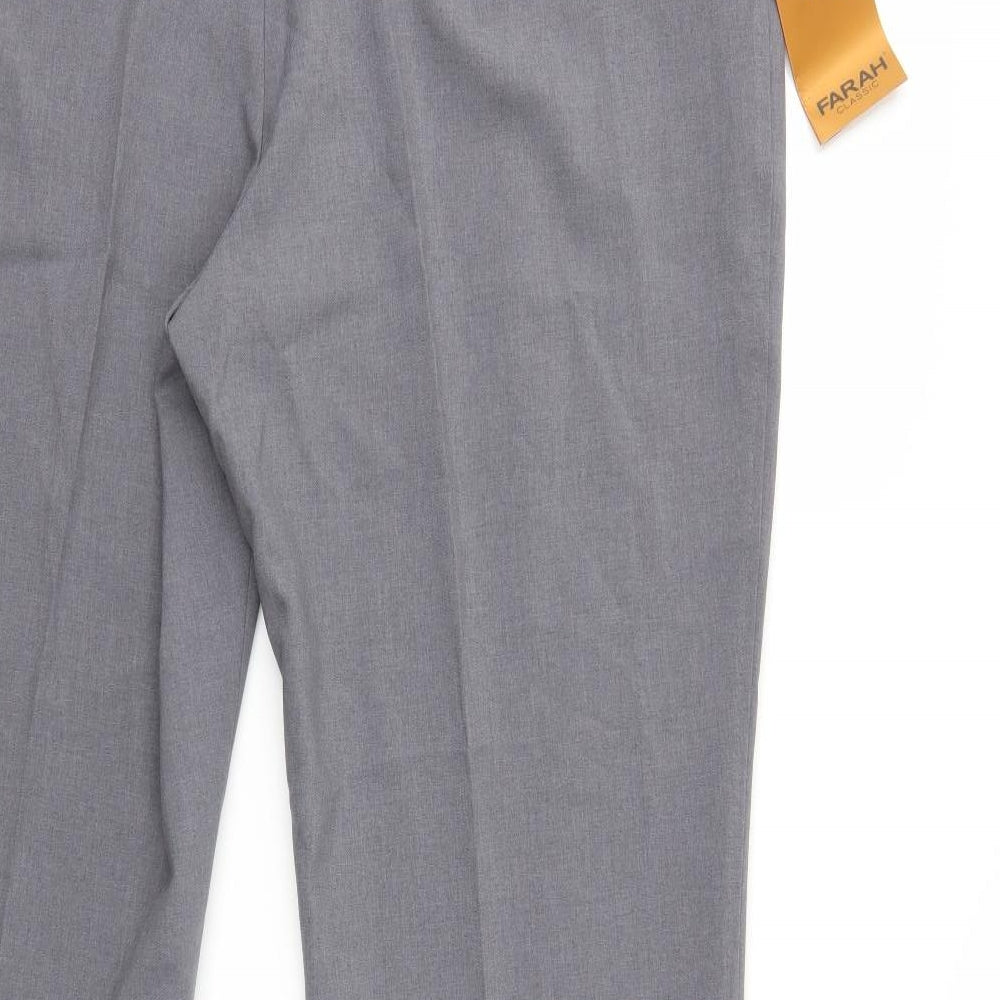 Farah Mens Grey   Trousers  Size 44 in L29 in
