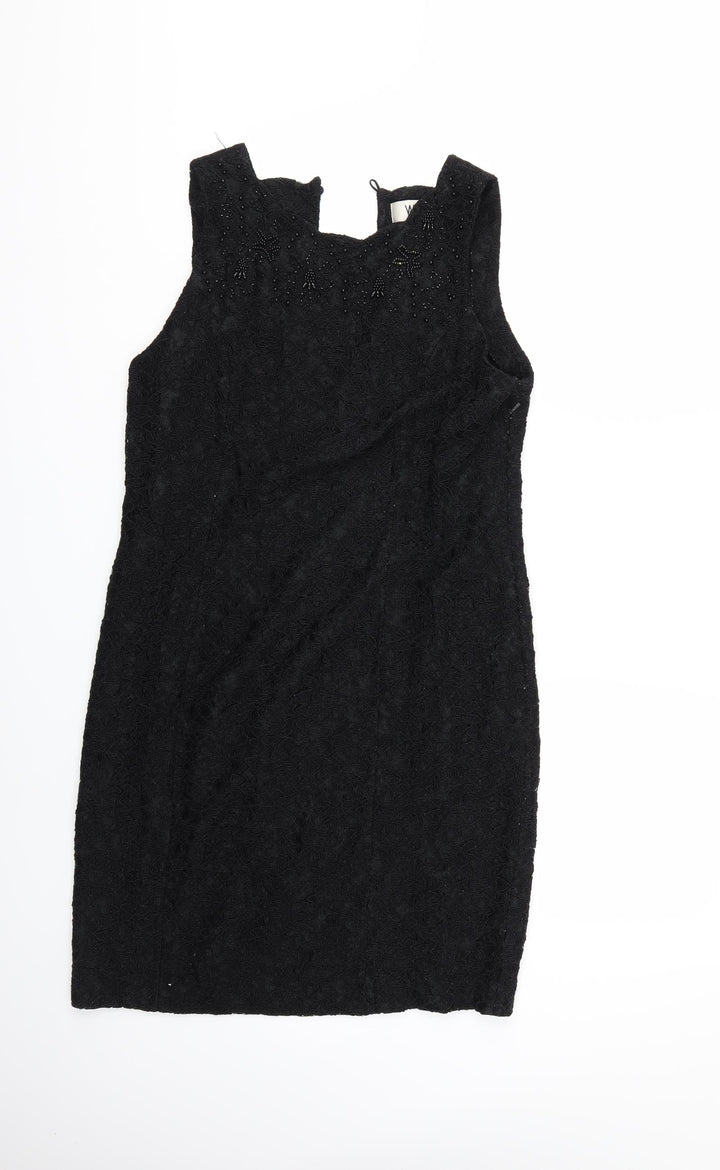 Wallis Womens Black   Shift  Size 12