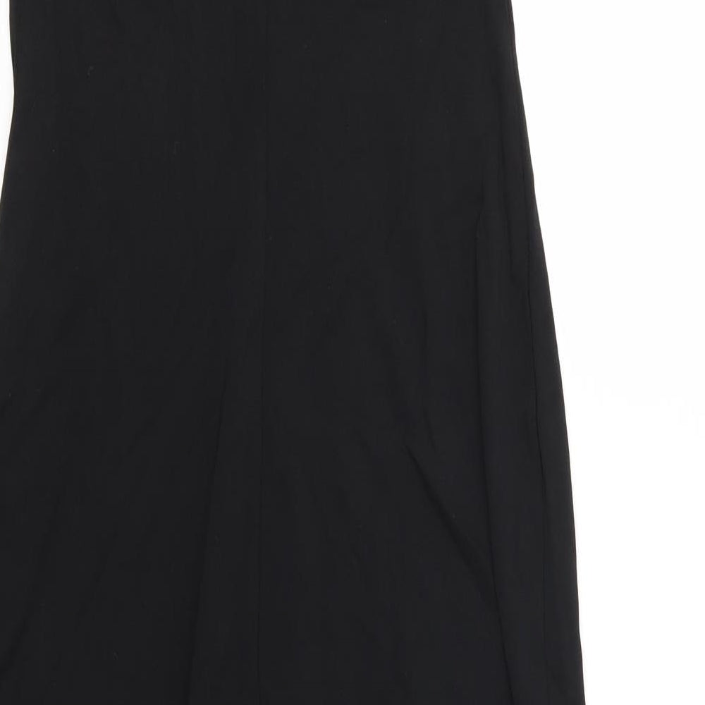 Debenhams Womens Black   Slip Dress  Size 10