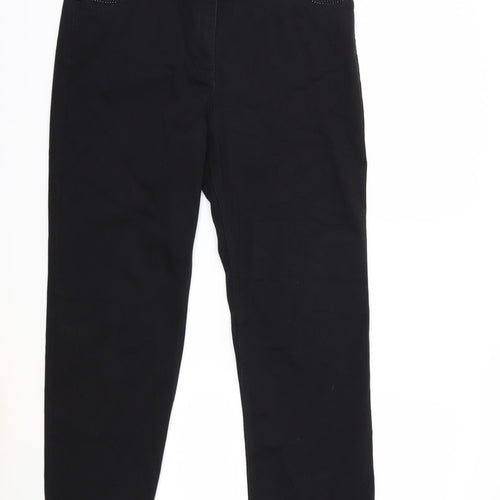 Per Una Womens Black  Denim Skinny Jeans Size 36 in L29 in
