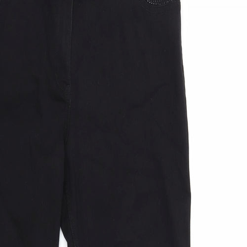 Per Una Womens Black  Denim Skinny Jeans Size 36 in L29 in