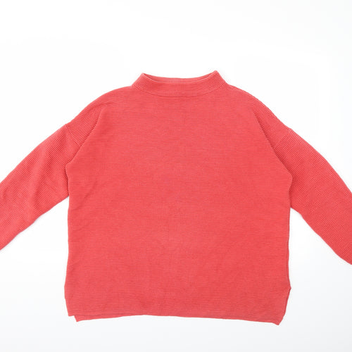 Wallis Womens Pink  Knit Pullover Jumper Size M