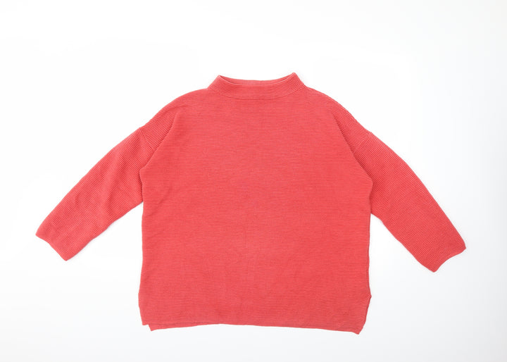 Wallis Womens Pink  Knit Pullover Jumper Size M