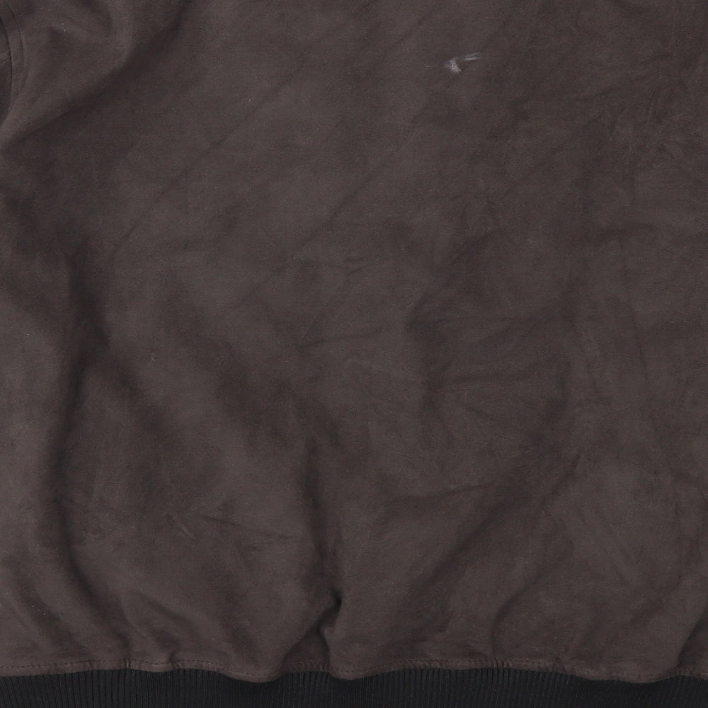 Zara Mens Brown   Bomber Jacket Jacket Size M