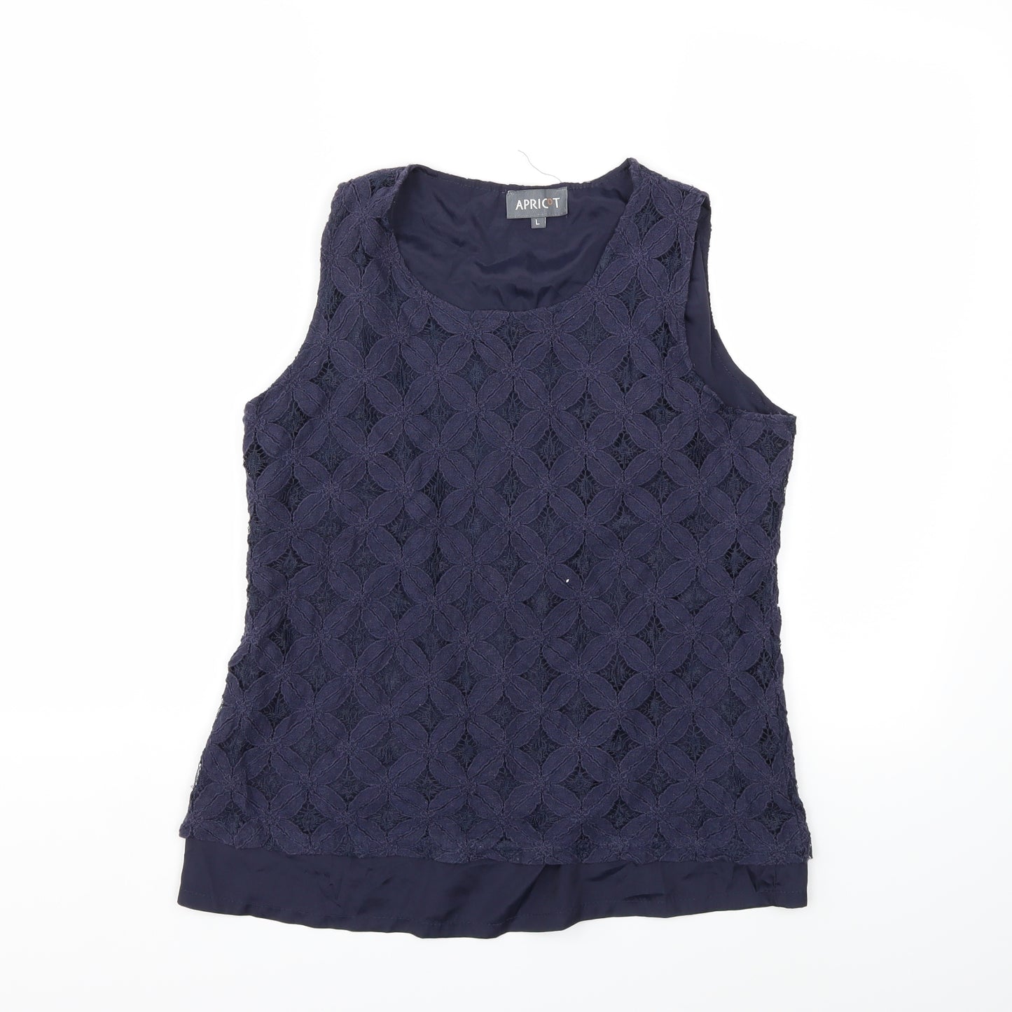 Apricot Womens Blue   Basic Blouse Size L