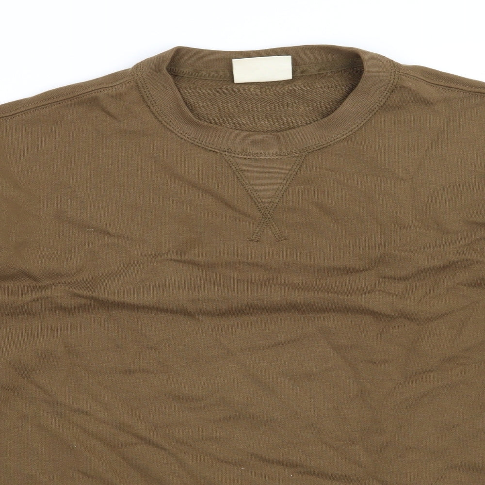 Marks and Spencer Mens Brown   Pullover Sweatshirt Size S