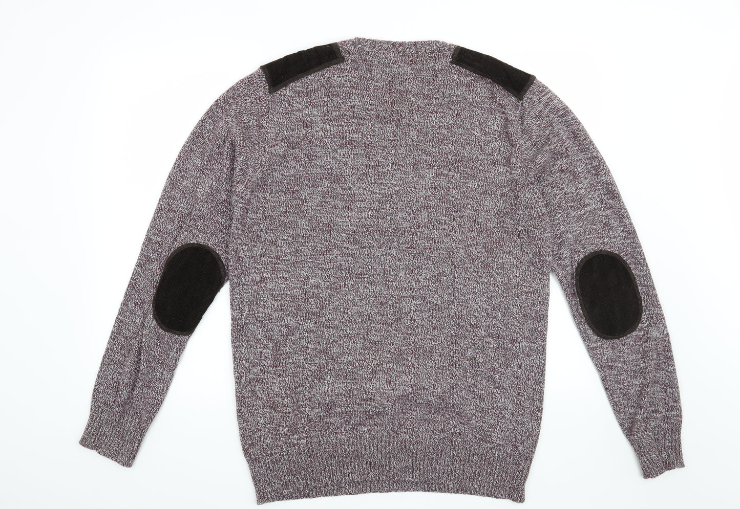 Officers Club Mens Red   Pullover Jumper Size L