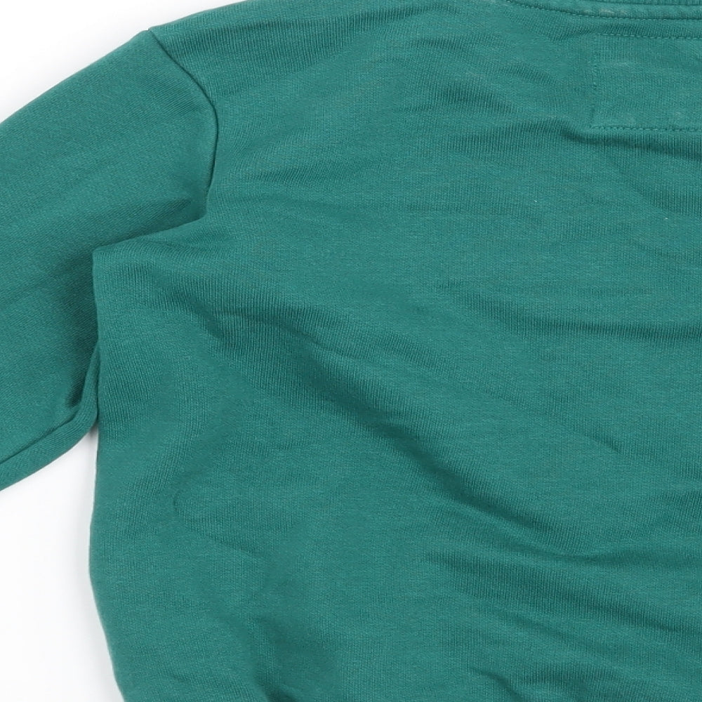 TU Boys Green   Pullover Sweatshirt Size 8 Years  - Christmas Rudolph