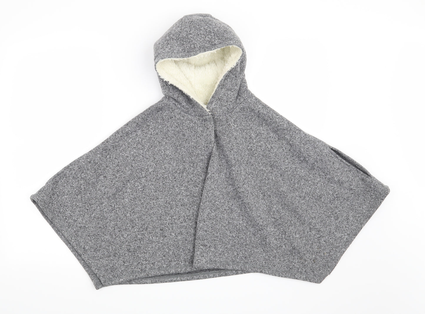NEXT Girls Grey   Jacket Poncho Size 5-6 Years