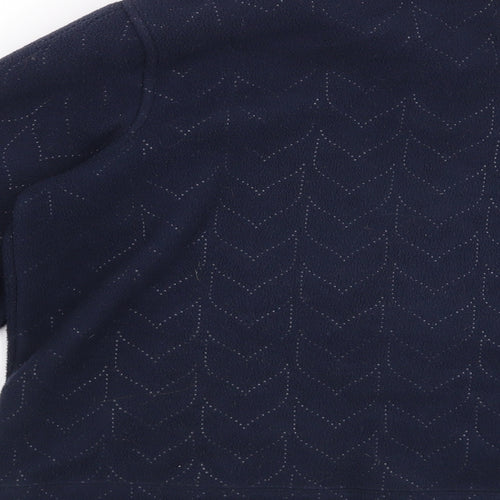 Bonmarché Womens Blue Geometric  Jacket  Size S